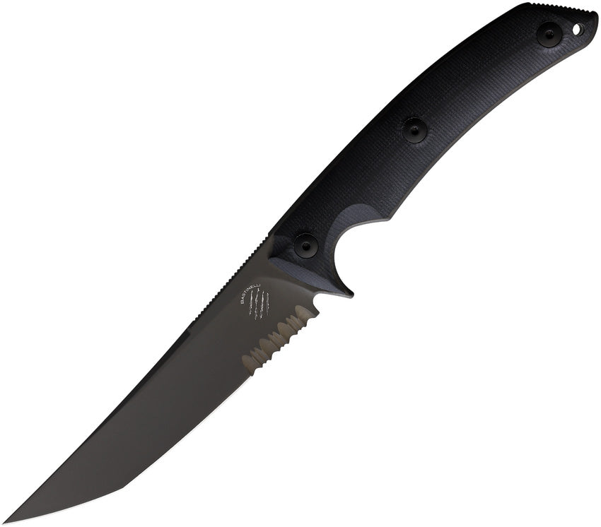 PY Fixed Blade Serrated BC-10 PVDS