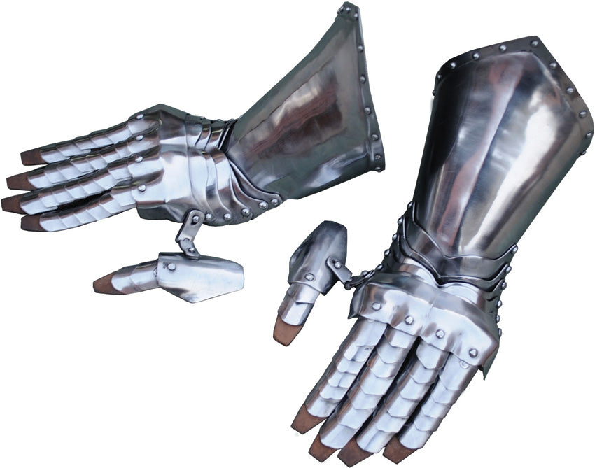 Articulated Steel Gauntlets AB3943