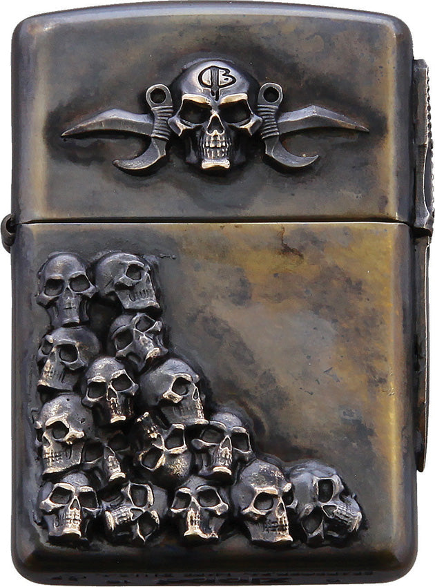 Skulls Zippo Lighter Double BC-LIGHTERGROZ