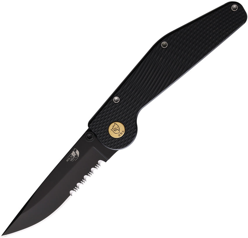 Auto Button Lock DP Serrated