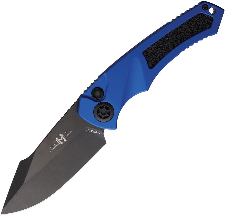 Auto Pariah Button Lock Blue