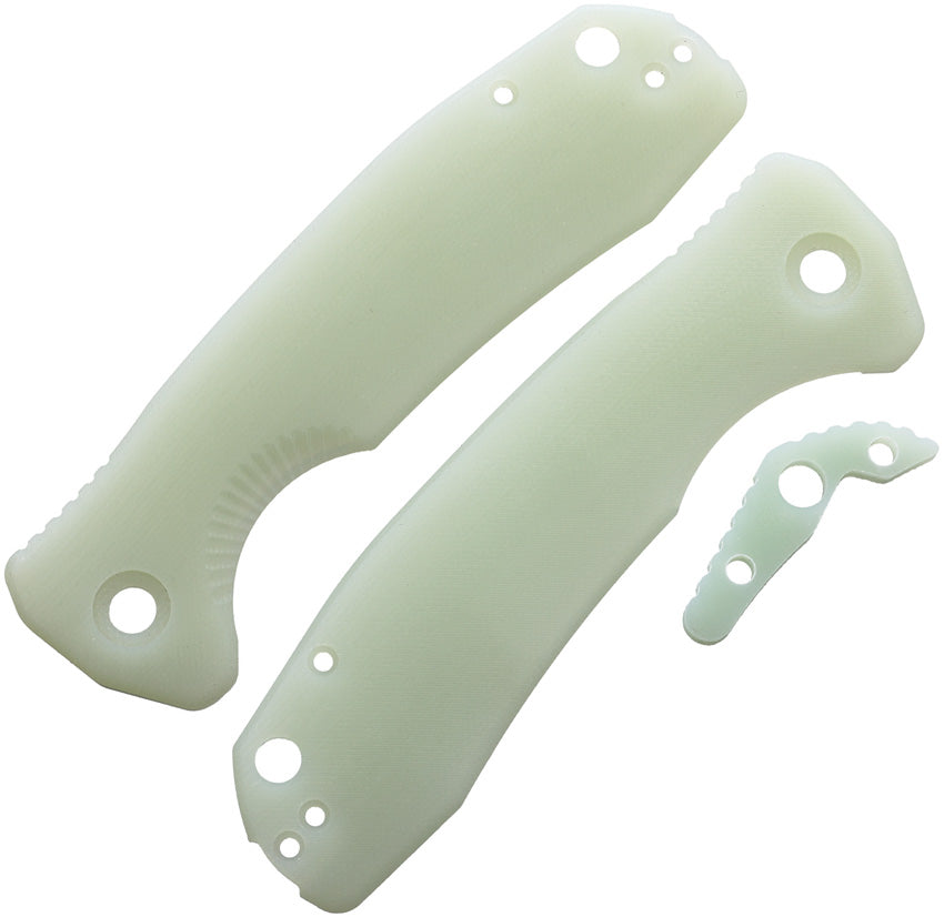 Large Linerlock Handle Jade HB4016