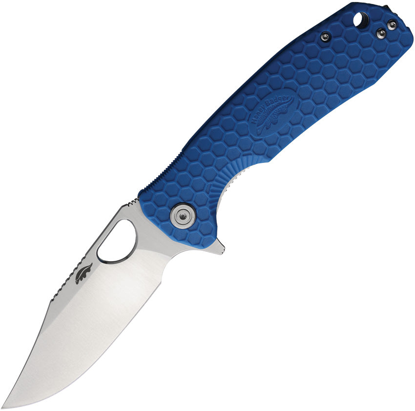 Large Linerlock Clip Blue HB4066
