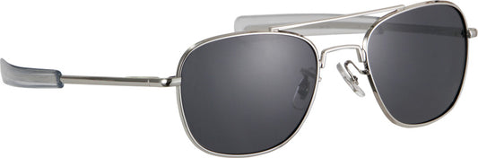 Military Pilot Sunglasses HMV-52B-SILVER