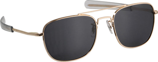 Military Pilot Sunglasses HMV57BGOLD