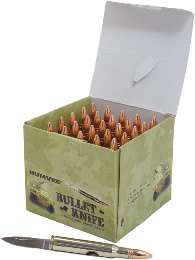 25 Piece Bullet Knife Display HMV-DB-BLT