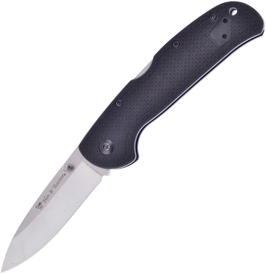 Lockback Black G10 HRI180B/G10