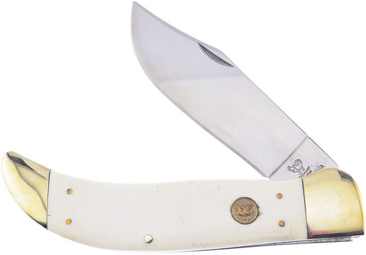 Large Folder White Smooth Bone