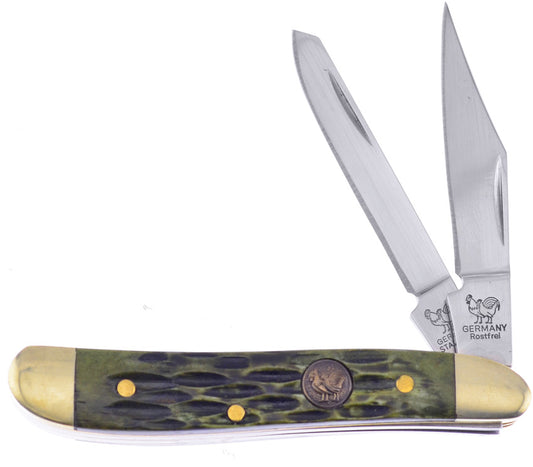 Peanut Antique Green Bone