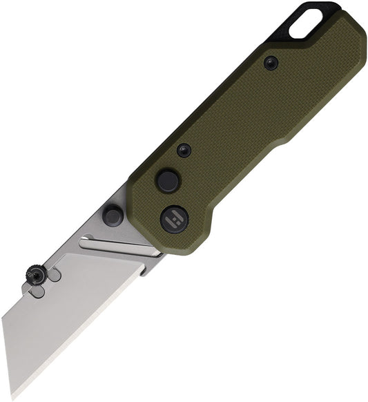 Vector Utility Button Lock Grn
