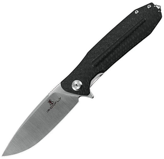 Zesty Linerlock Black G10 VF01-BK