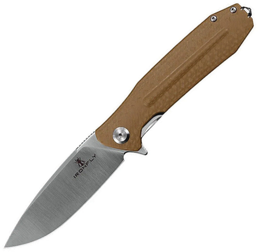 Zesty Linerlock Brown G10 VF01-BN