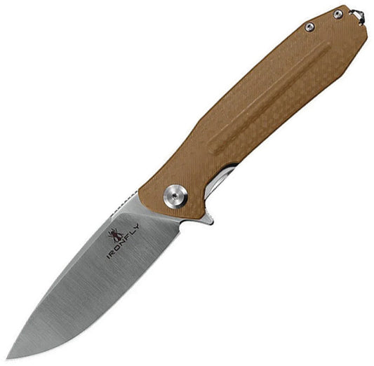 Zesty Linerlock Brown G10