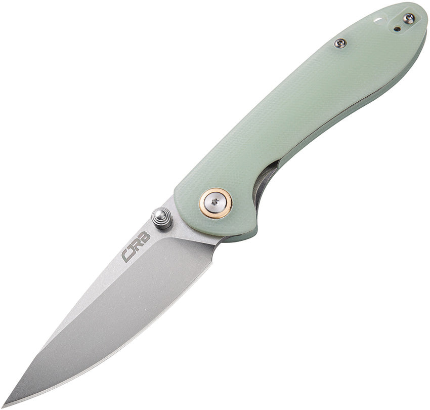 Small Feldspar Linerlock Jade J1912S-NTG