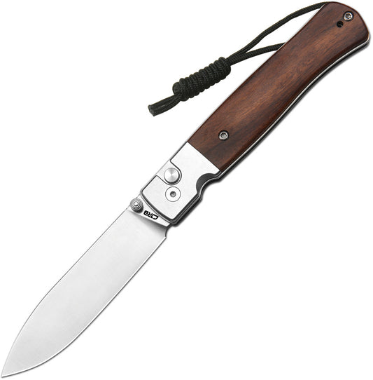 Glacier Button Lock Wood