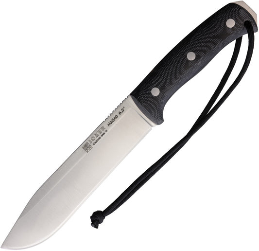Nomad 6.5 Black Micarta Kydex