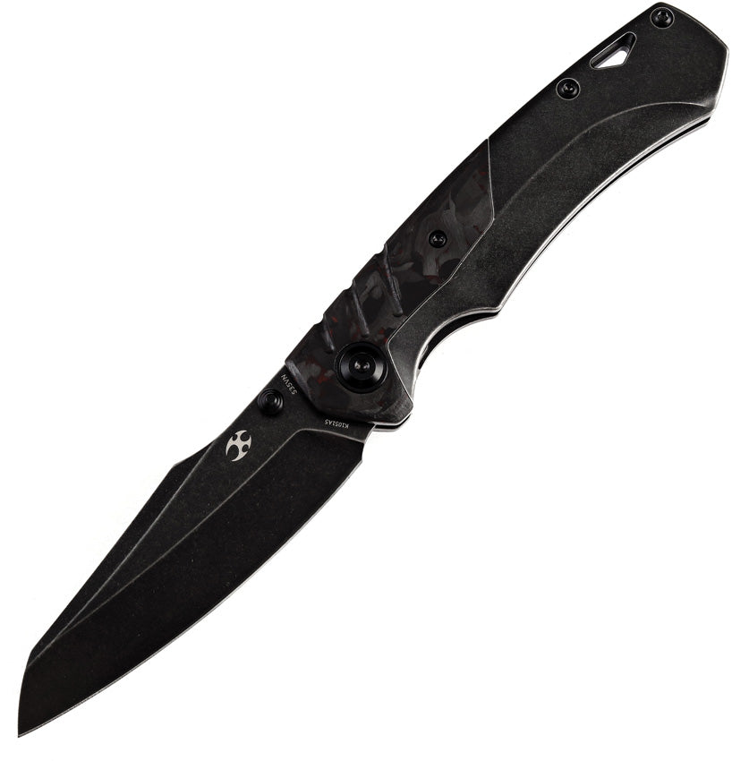 Weim Framelock Black/Red K1051A5