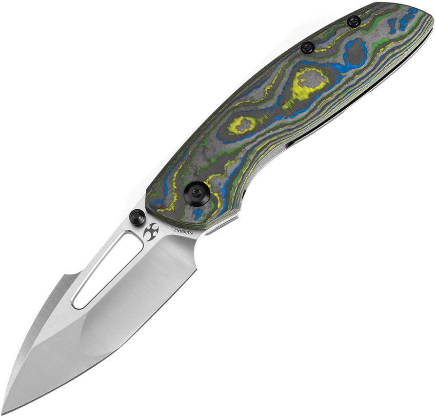 Link Framelock Camo CF