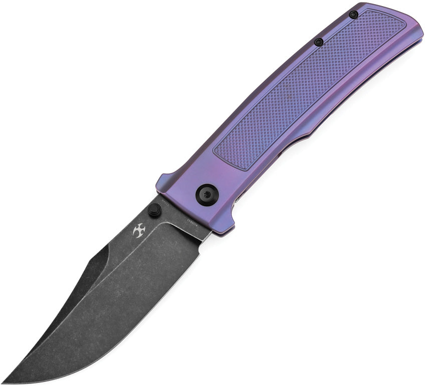 Bison Framelock Purple