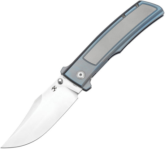 Bison Framelock Gray/Blue
