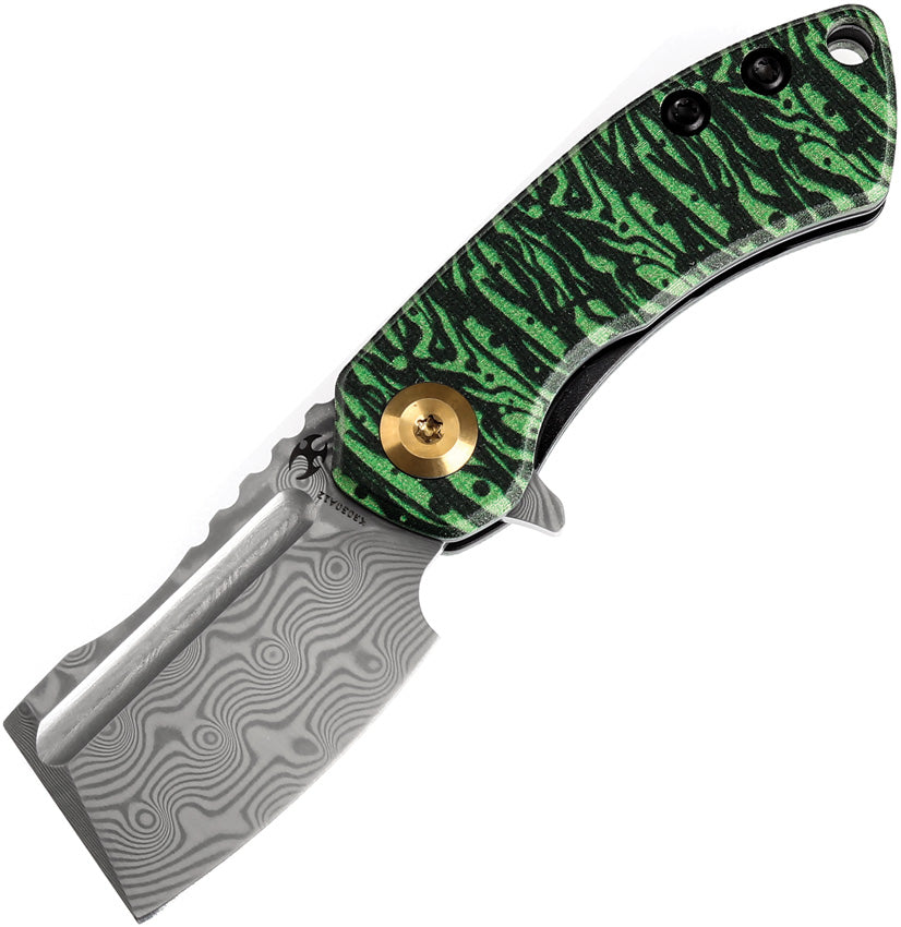 Mini Korvid Linerlock Green K3030A12