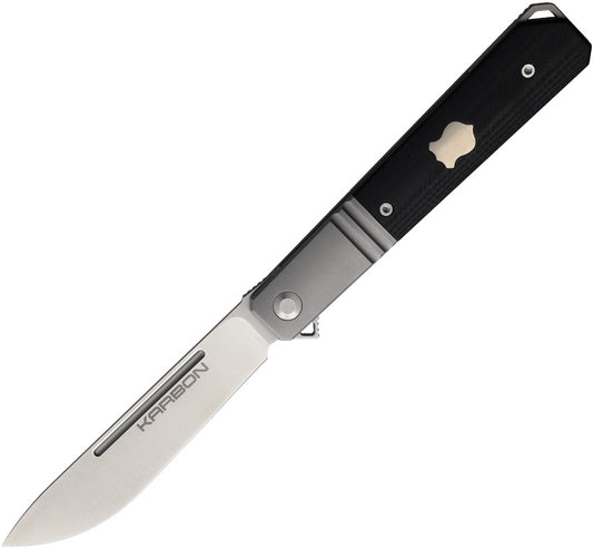 Flatline Framelock Black G10