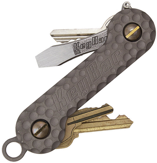 KeyBar Cratered Titanium CRTR-TKB-BP
