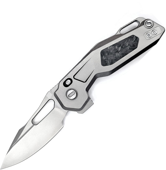 Mini Griffin Button Linerlock