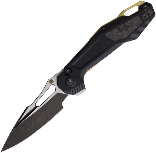 Griffin Linerlock Black G10 GRIFFIN G10 BK/SWS