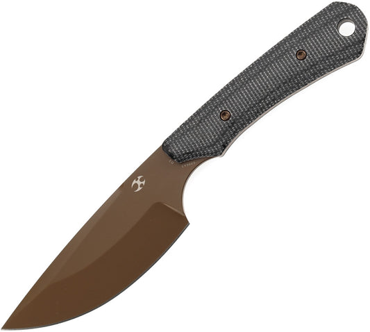Flank Fixed Blade Blk Mic