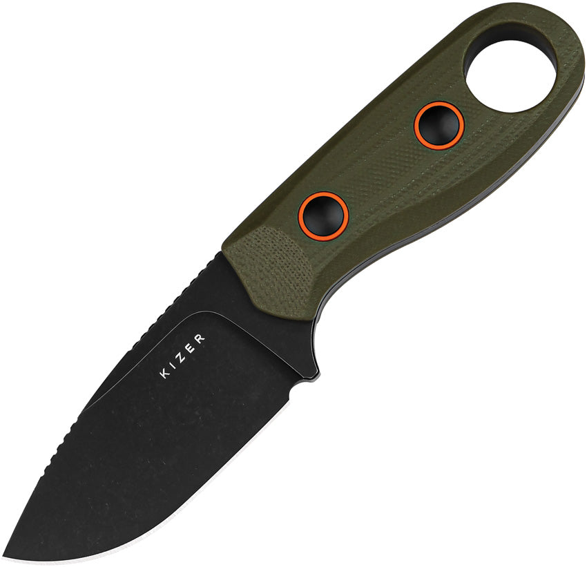 Beaver Fixed Blade Green 1078A1