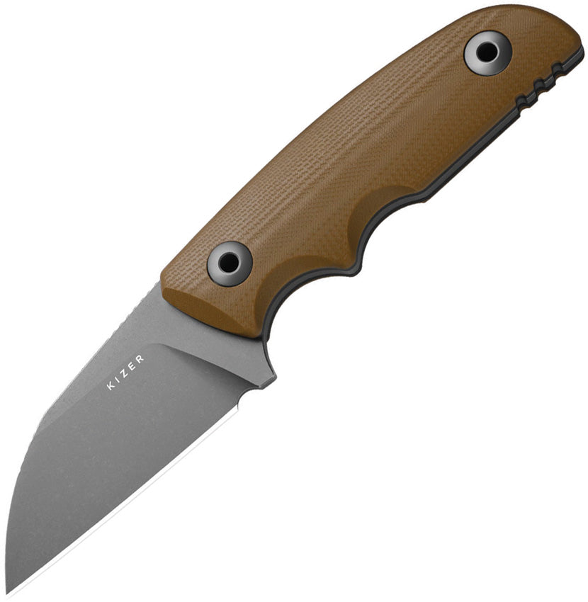Snick Fixed Blade Brn G10