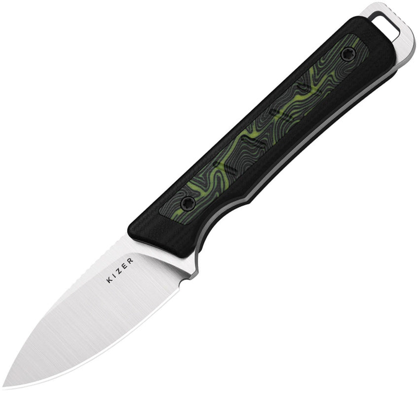 Whiskey Jack Fixed Blade Grn 1108A3