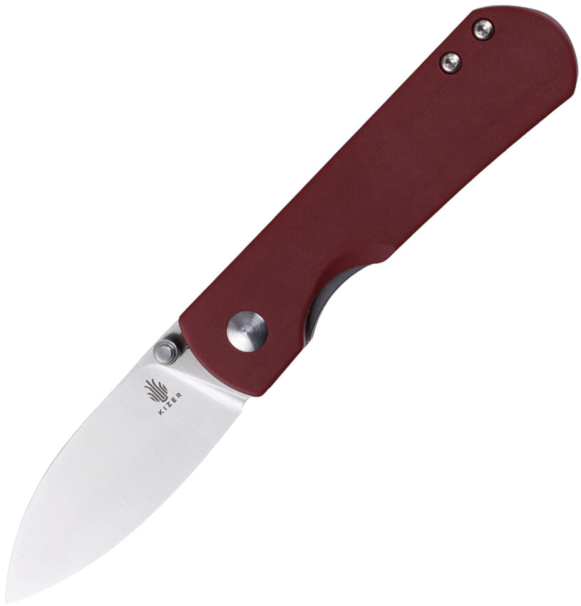 Yorkie Linerlock Red Micarta 3525S1
