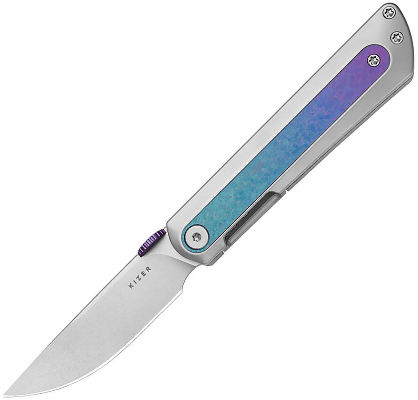 Quoll Framelock Crystal Ti KI3733A2