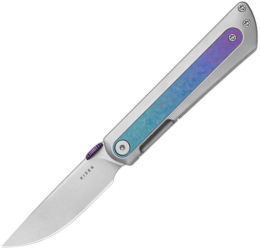 Quoll Framelock Crystal Ti KI3733A2