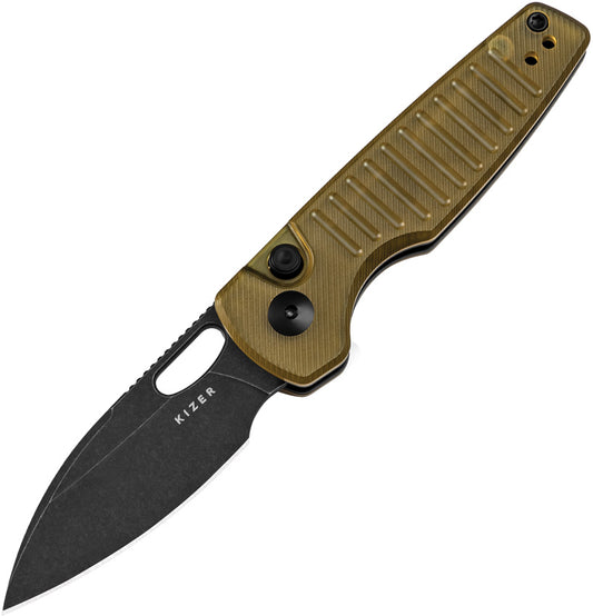 Kizer Cutlery Parakeet Button Lock PEI V2706A1