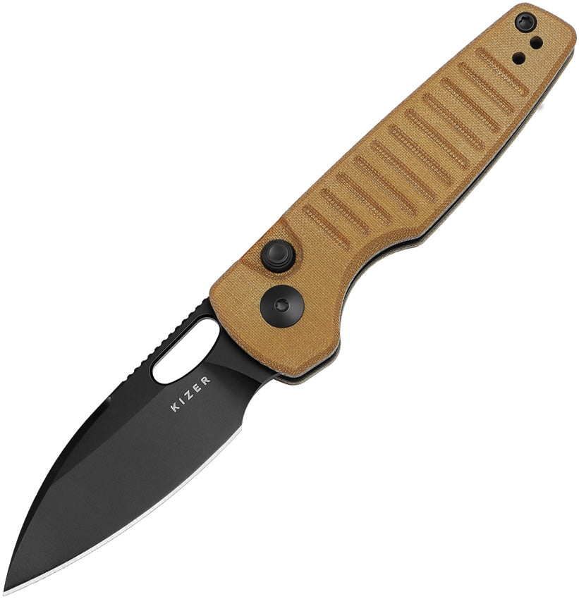 Parakeet Button Lock Micarta