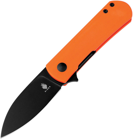 Kizer Cutlery Yorkie Linerlock Org G10  V3525A2