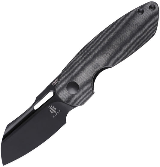 Kizer Cutlery October Linerlock Blk Micarta V3569A1