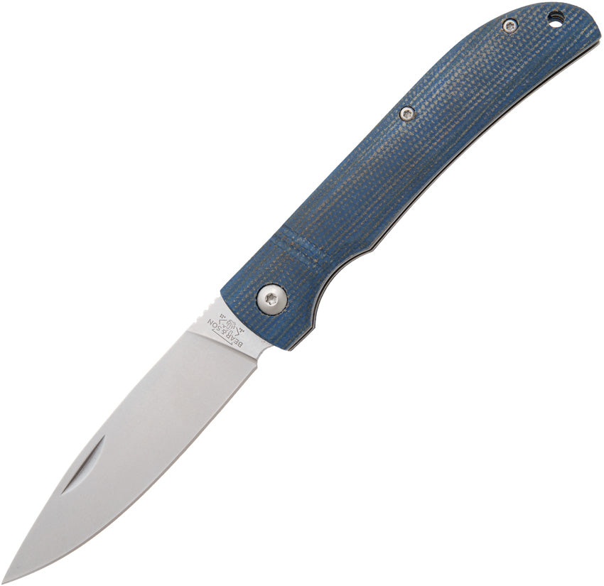 Slip Joint Blue Jean Micarta 457MB