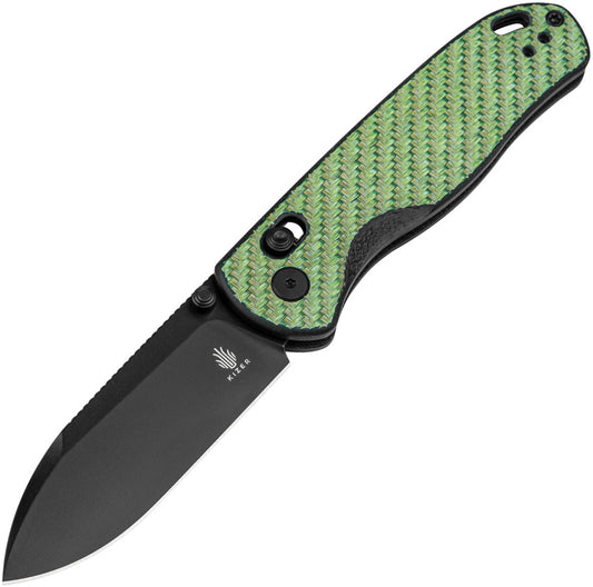 Kizer Cutlery Drop Bear Clutch Lock CF V3641A4