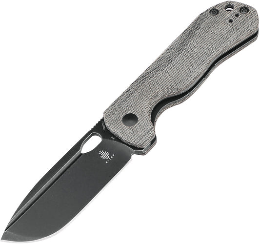 Kizer Cutlery Bugai Linerlock Micarta V3627A1