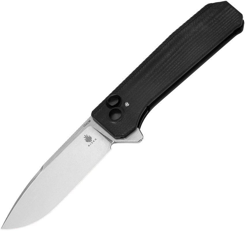 Brat Button Lock Black  V3630C1