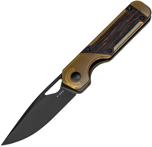 Kizer Cutlery Mini Militaw Framelock PEI V3634SA1