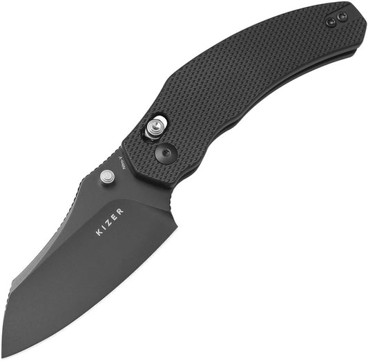 Kizer Cutlery Bulldog Clutch Lock Alum V3672A1