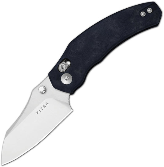 Kizer Cutlery Mini Bulldog Clutch Lock Blue V3672SA3
