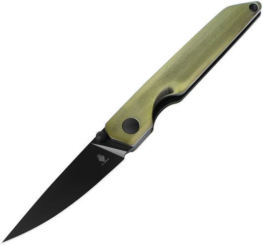Shot Linerlock Green Alum