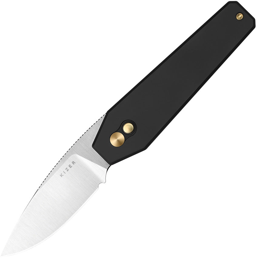 Tomb Button Lock Black  V3692A2