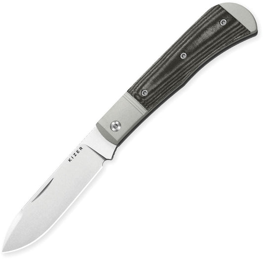 Kizer Cutlery Trestle D Slip Joint Blk Mic V3760A1